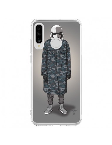 Coque Huawei P30 Lite White Trooper Soldat Yeezy - Mikadololo