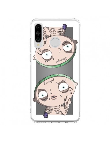 Coque Huawei P30 Lite Stewie Joker Suicide Squad Double - Mikadololo