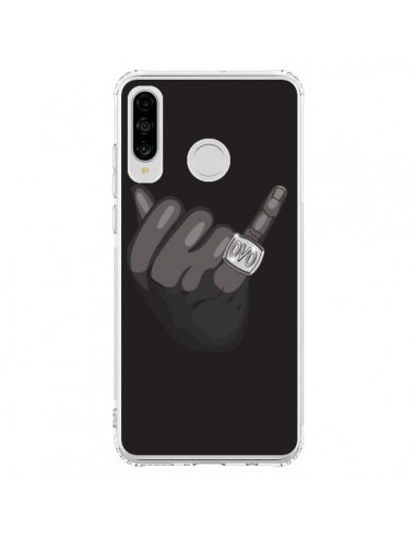 Coque Huawei P30 Lite OVO Ring Bague - Mikadololo