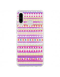 Coque Huawei P30 Lite Bandana Rose Azteque - Monica Martinez