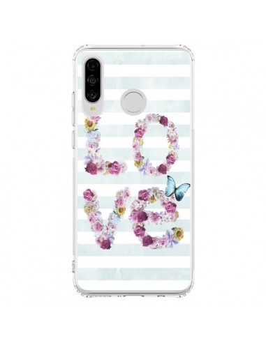 Coque Huawei P30 Lite Love Fleurs Flower - Monica Martinez