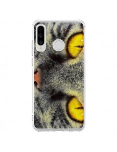 Coque Huawei P30 Lite Chat Gato Loco - Maximilian San