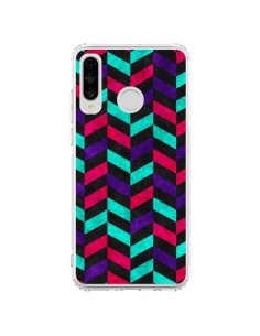 Coque Huawei P30 Lite Azteque Geometric Mundo -...
