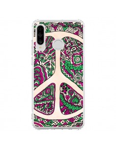 Coque Huawei P30 Lite Peace and Love Azteque Vainilla -...