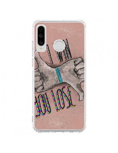 Coque Huawei P30 Lite I win You lose - Maximilian San