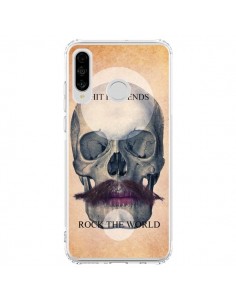 Coque Huawei P30 Lite Rock Skull Tête de Mort -...