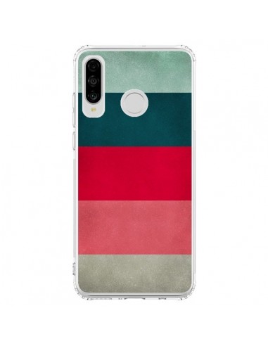 Coque Huawei P30 Lite Bandes New York City Hues - Maximilian San