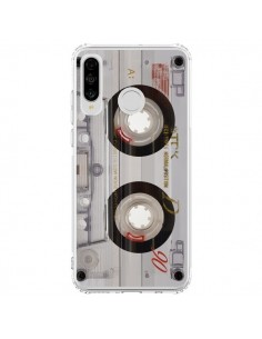 Coque Huawei P30 Lite Cassette Transparente K7 -...