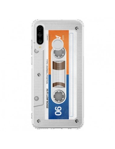 Coque Huawei P30 Lite White Cassette K7 - Maximilian San