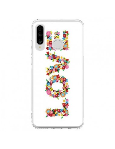 Coque Huawei P30 Lite Love Fleurs - Nico