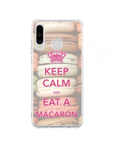 Coque Huawei P30 Lite Keep Calm and Eat A Macaron - Nico