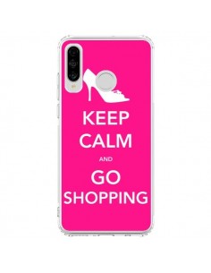 Coque Huawei P30 Lite Keep Calm and Go Shopping - Nico