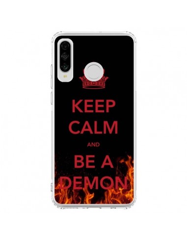 Coque Huawei P30 Lite Keep Calm and Be A Demon - Nico