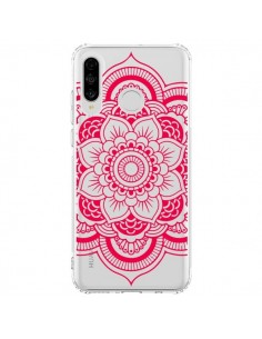 Coque Huawei P30 Lite Mandala Rose Fushia Azteque...