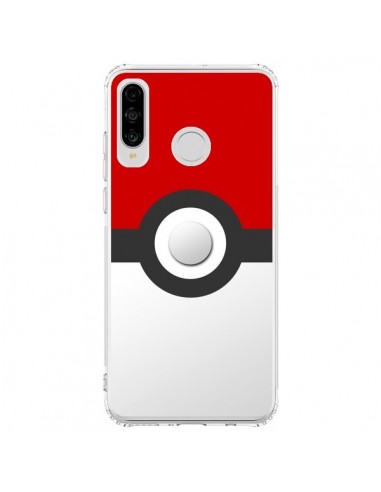 Coque Huawei P30 Lite Pokemon Pokeball - Nico