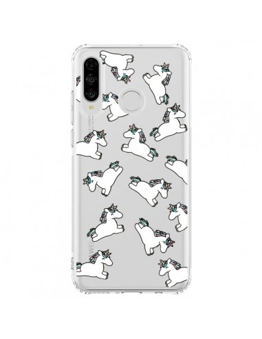 Coque Huawei P30 Lite Licorne Crinière Transparente - Nico