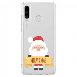 Coque Huawei P30 Lite Père Noël Merry Christmas...