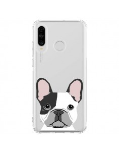 Coque Huawei P30 Lite Bulldog Français Chien Transparente...