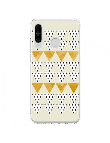 Coque Huawei P30 Lite Triangles Or Garland Gold - Pura Vida