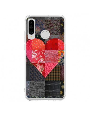 Coque Huawei P30 Lite Coeur Heart Patch - Rachel Caldwell