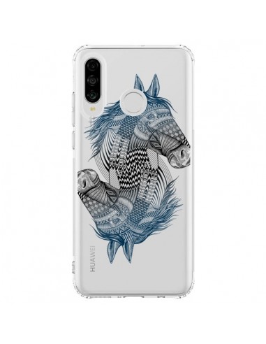 Coque Huawei P30 Lite Cheval Horse Double Transparente - Rachel Caldwell