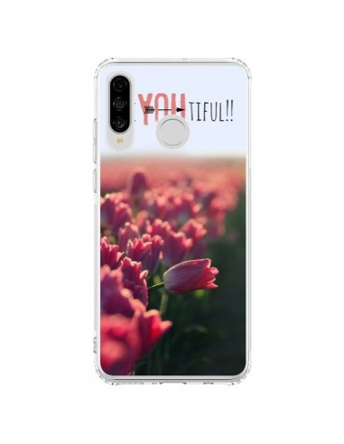 Coque Huawei P30 Lite Be you Tiful Tulipes - R Delean