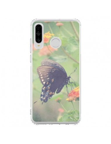 Coque Huawei P30 Lite Papillon Butterfly - R Delean