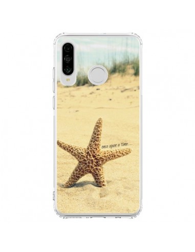 Coque Huawei P30 Lite Etoile de Mer Plage Beach Summer Ete - R Delean