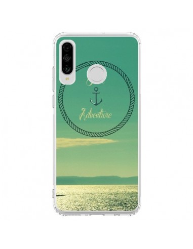 Coque Huawei P30 Lite See Adventure Aventure Ancre Navire Bateau - R Delean