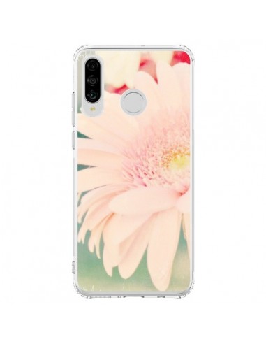 Coque Huawei P30 Lite Fleurs Roses magnifique - R Delean