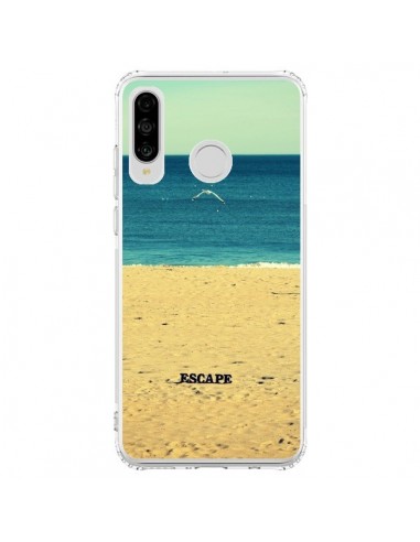 Coque Huawei P30 Lite Escape Mer Plage Ocean Sable Paysage - R Delean