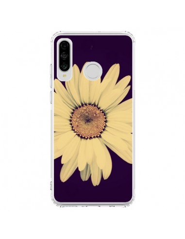 Coque Huawei P30 Lite Marguerite Fleur Flower - R Delean