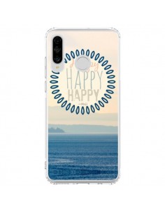 Coque Huawei P30 Lite Happy Day Mer Ocean Sable Plage...