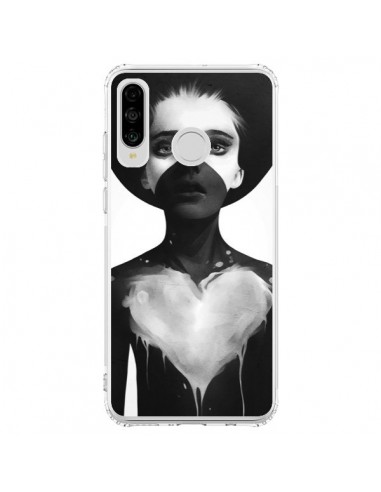 Coque Huawei P30 Lite Fille Coeur Hold On - Ruben Ireland