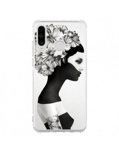 Coque Huawei P30 Lite Marianna Fille Fleurs - Ruben Ireland et Jenny Liz Rome