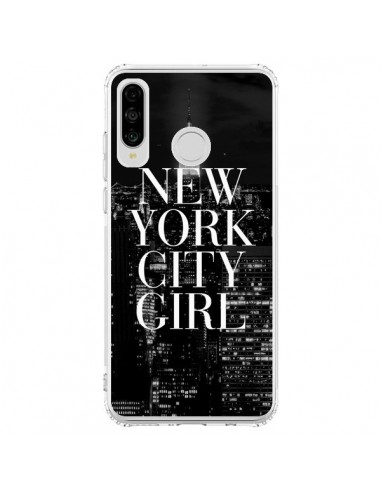 Coque Huawei P30 Lite New York City Girl - Rex Lambo