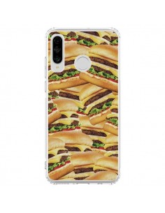 Coque Huawei P30 Lite Burger Hamburger Cheeseburger - Rex...