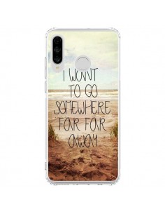 Coque Huawei P30 Lite I want to go somewhere - Sylvia Cook