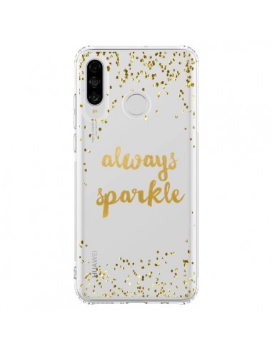 Coque Huawei P30 Lite Always Sparkle, Brille Toujours Transparente - Sylvia Cook