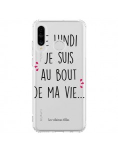 Coque Huawei P30 Lite Le lundi, je suis au bout de ma vie...