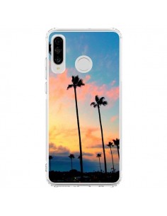 Coque Huawei P30 Lite California Californie USA Palmiers...