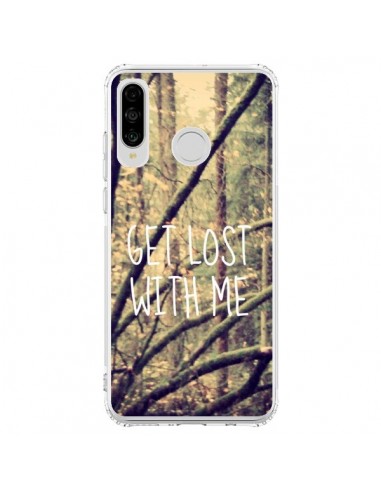 Coque Huawei P30 Lite Get lost with me foret - Tara Yarte