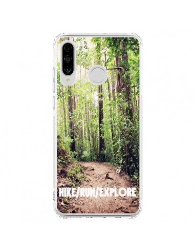 Coque Huawei P30 Lite Hike Run Explore Paysage Foret - Tara Yarte