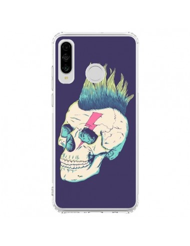 Coque Huawei P30 Lite Tête de mort Punk - Victor Vercesi