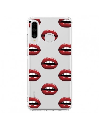 Coque Huawei P30 Lite Lèvres Rouges Lips Transparente - Yohan B.