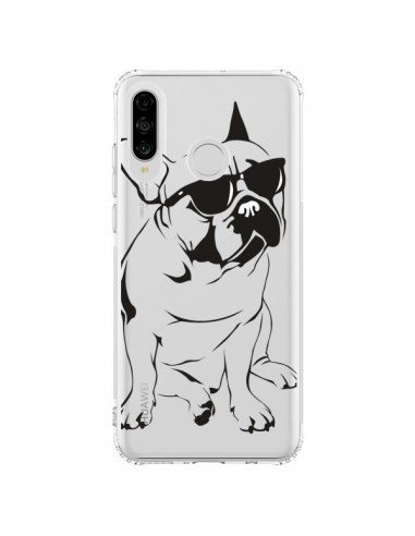 Coque Huawei P30 Lite Chien Bulldog Dog Transparente - Yohan B.