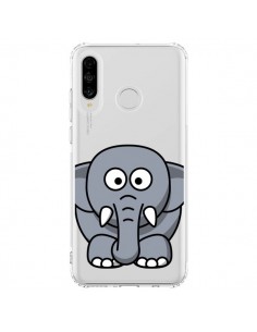 Coque Huawei P30 Lite Elephant Animal Transparente -...