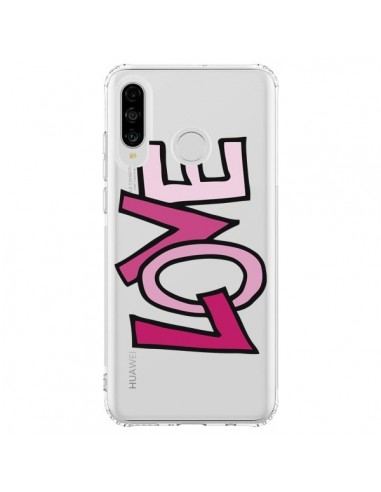 Coque Huawei P30 Lite Love Amour Transparente - Yohan B.