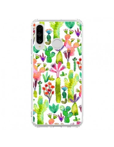 Coque Huawei P30 Lite Cacti Garden - Ninola Design