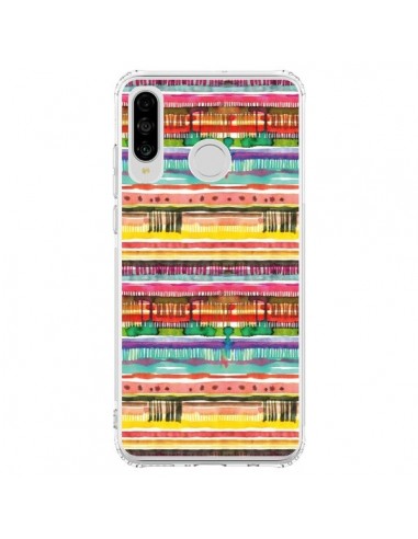 Coque Huawei P30 Lite Ink Dust Blue - Ninola Design